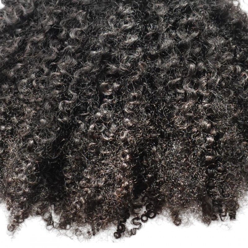 INVISIBLE CLIPS AFRO KINKY CURLY